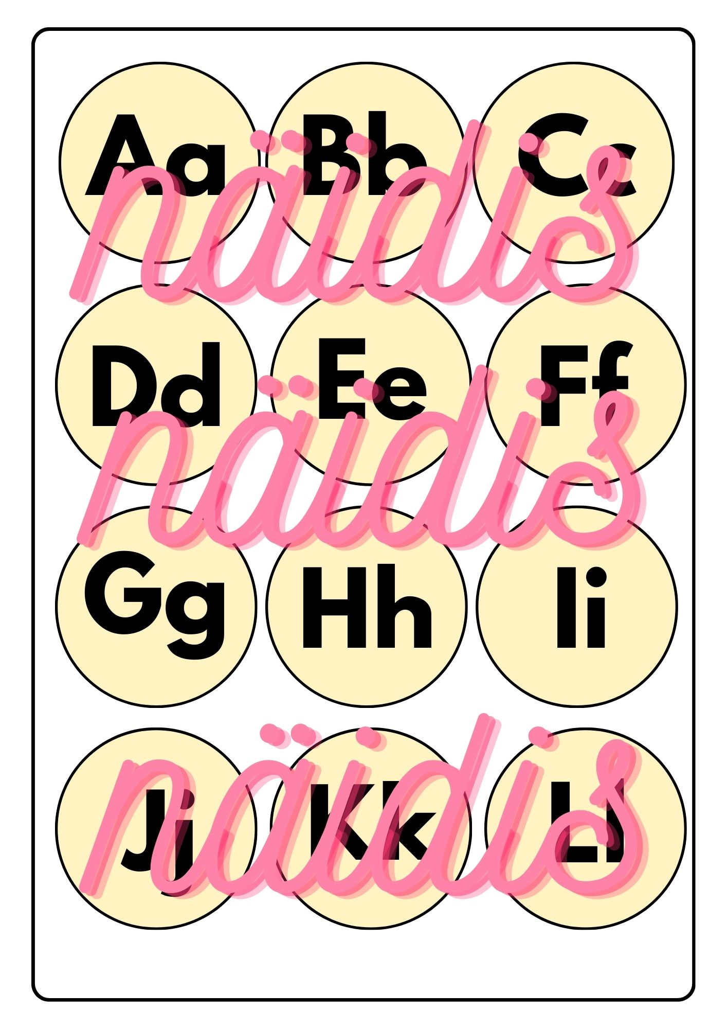 Häälikuliigid ja häälikud – prindi, lõika ja õpi mänguliselt - Image 2