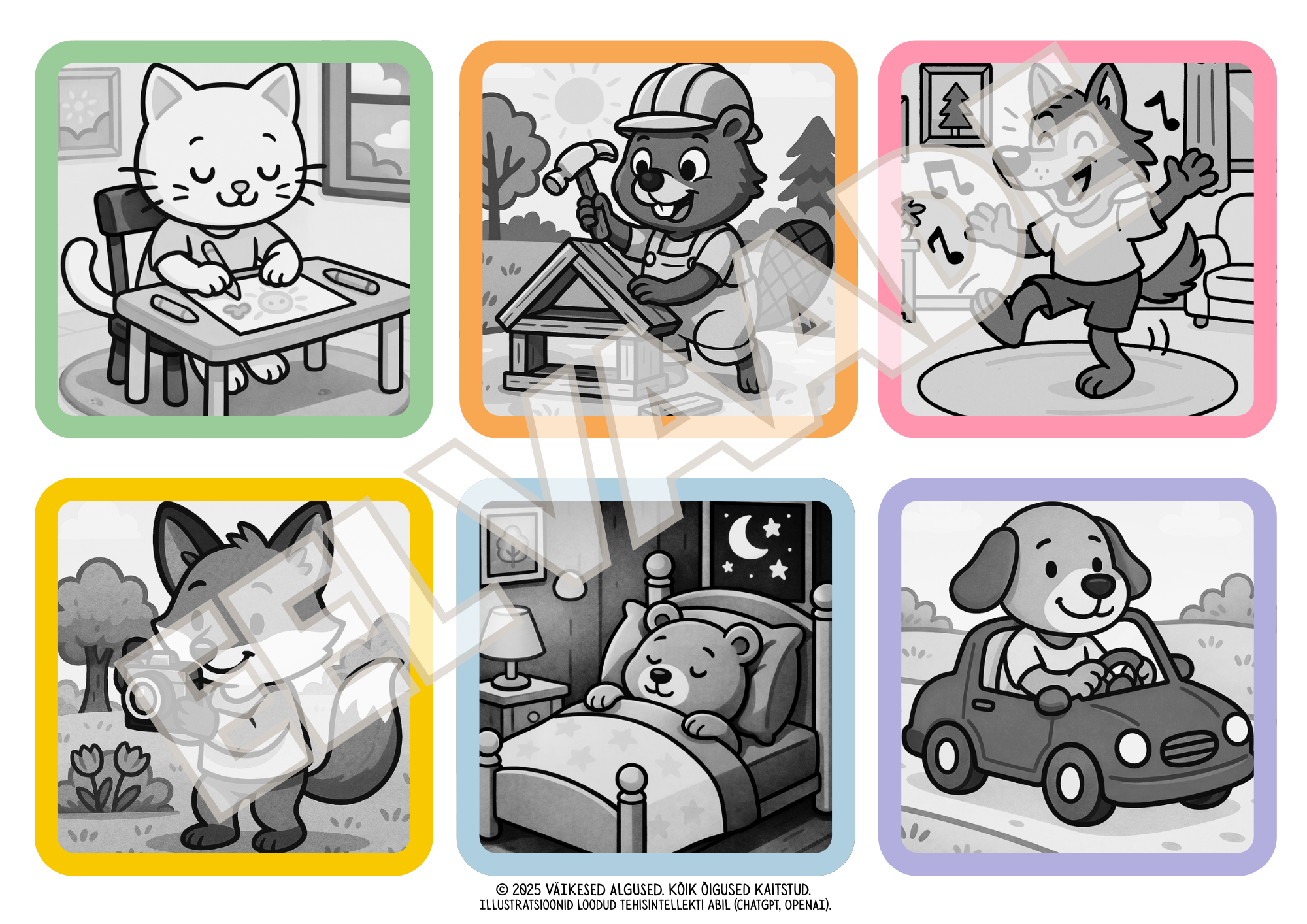 Keeleõppemäng: mida loomad teevad? - Image 4