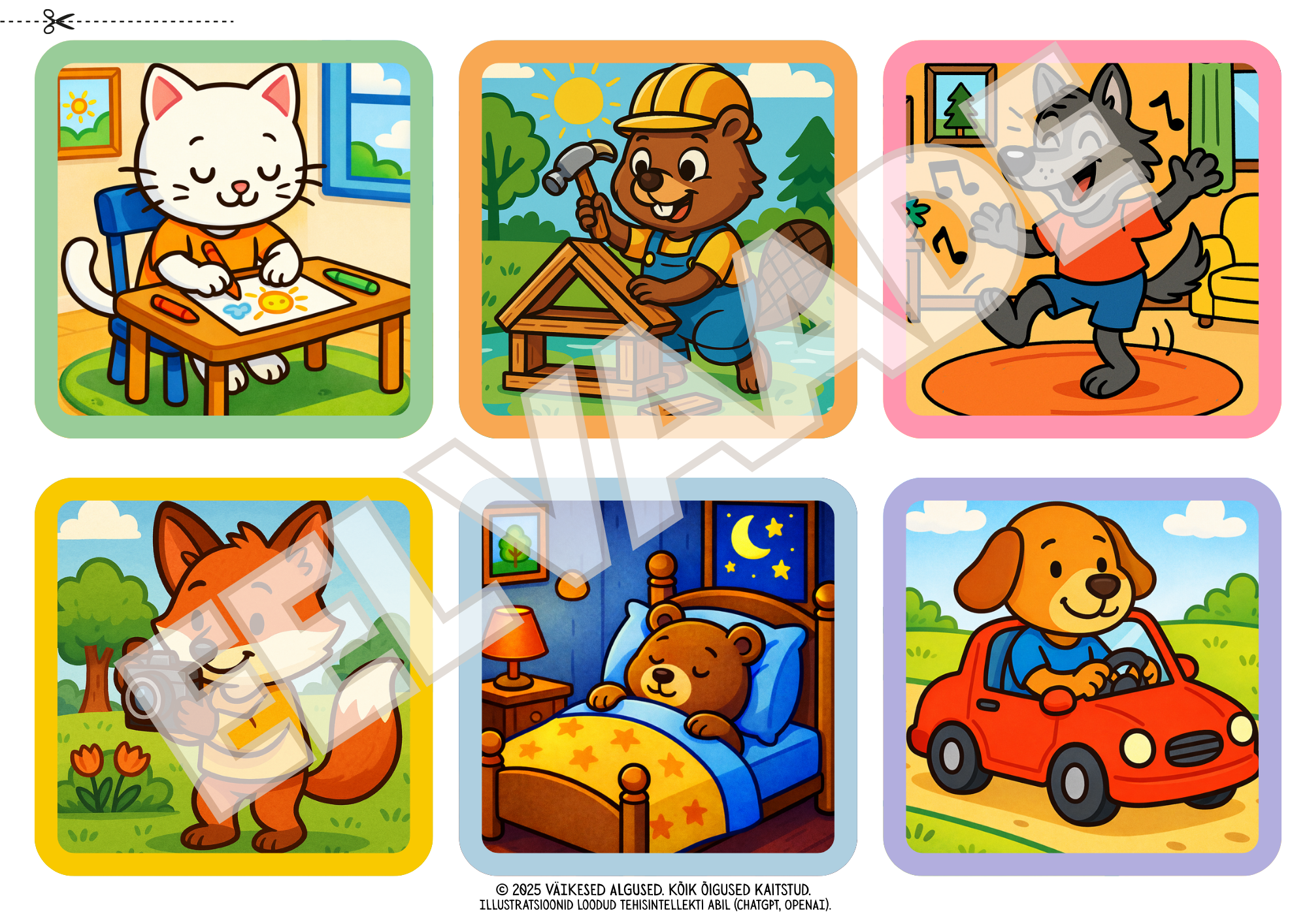 Keeleõppemäng: mida loomad teevad? - Image 5