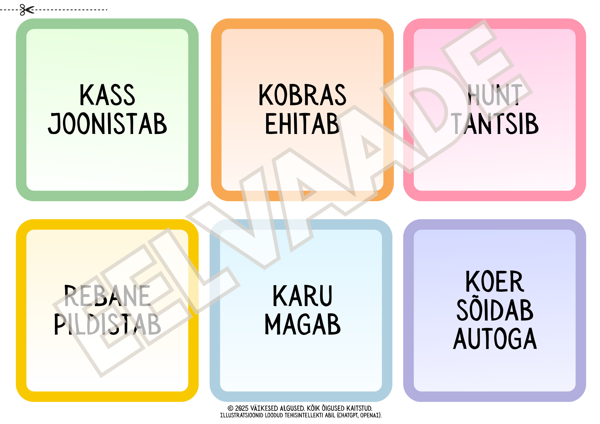 Keeleõppemäng: mida loomad teevad? - Image 6