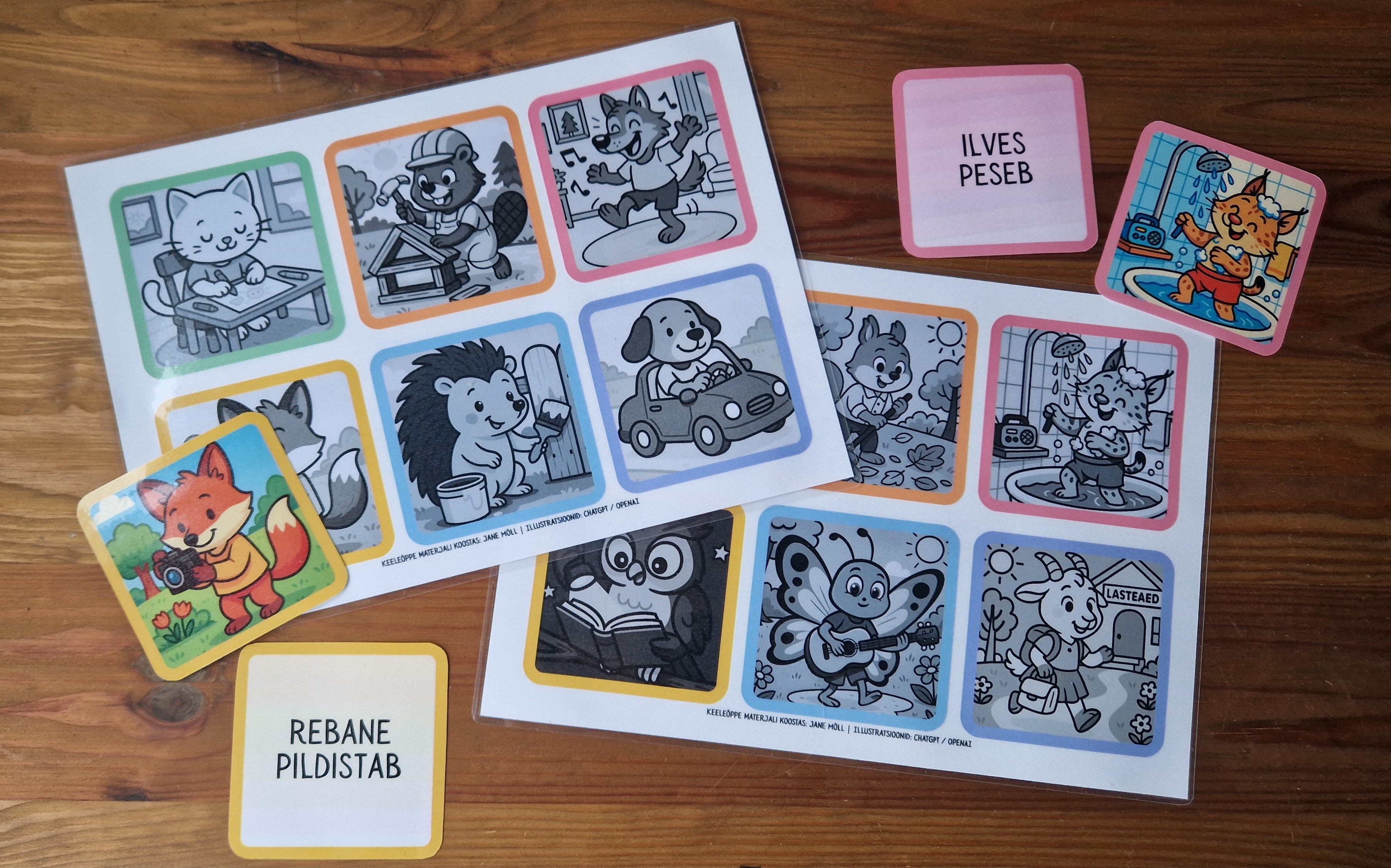 Keeleõppemäng: mida loomad teevad? - Image 7