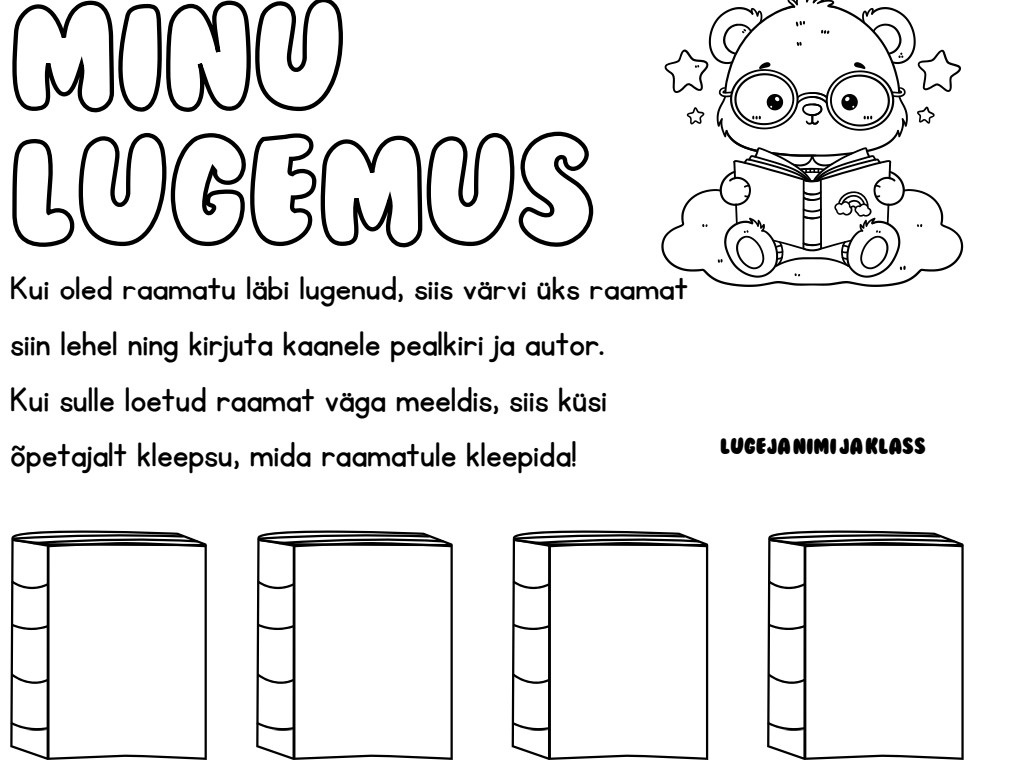 Loetud raamatud (12 raamatut)