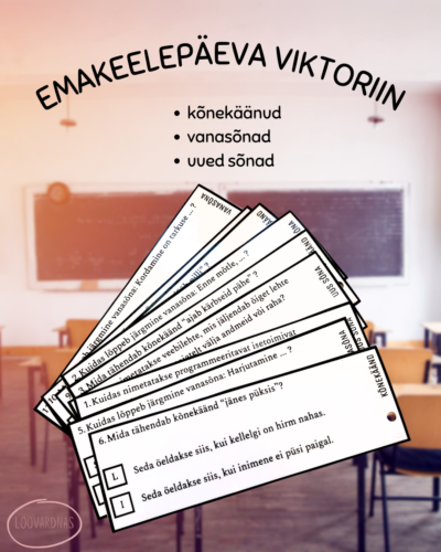 Emakeelepäeva viktoriin