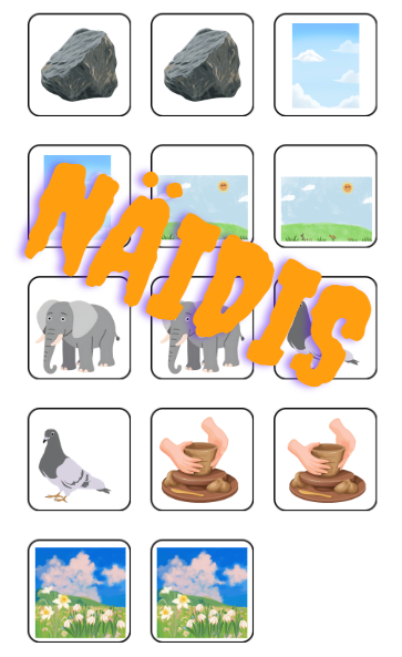 V- häälik sõna sees memoriinimäng