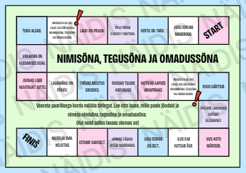 Sõnaliikide lauamäng