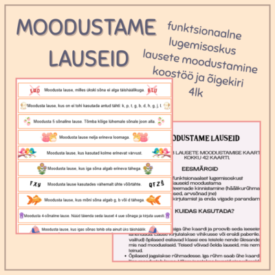 Lausete moodustamine