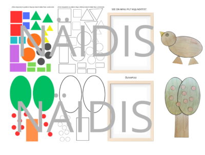 Kujundite õppimine läbi kunsti