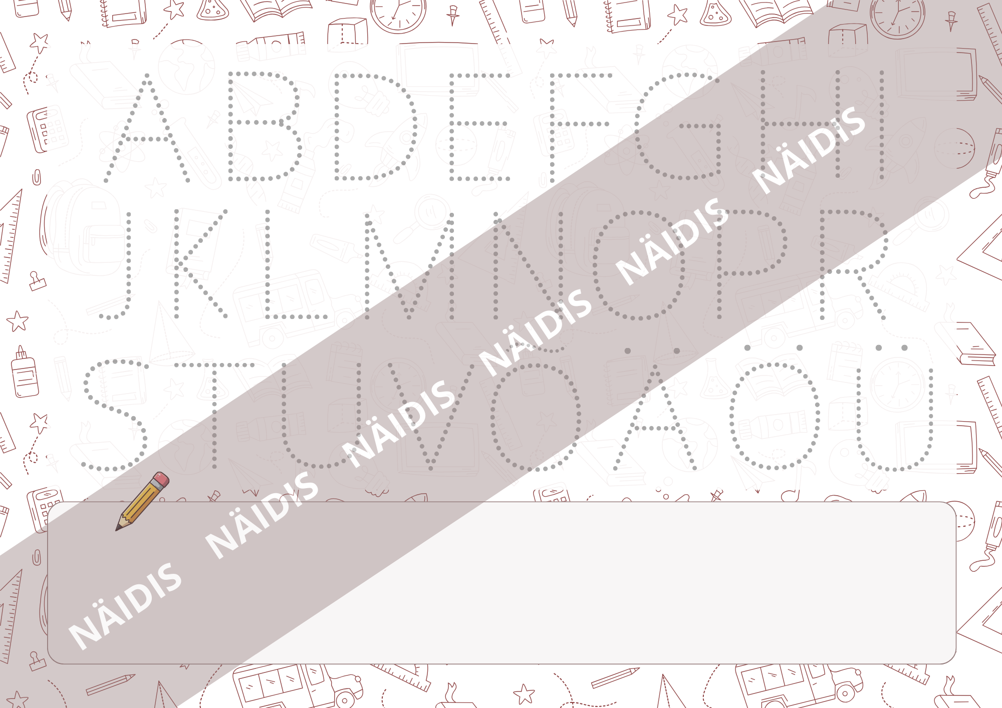 Tööleht - kirjuta trükitähti - Image 4