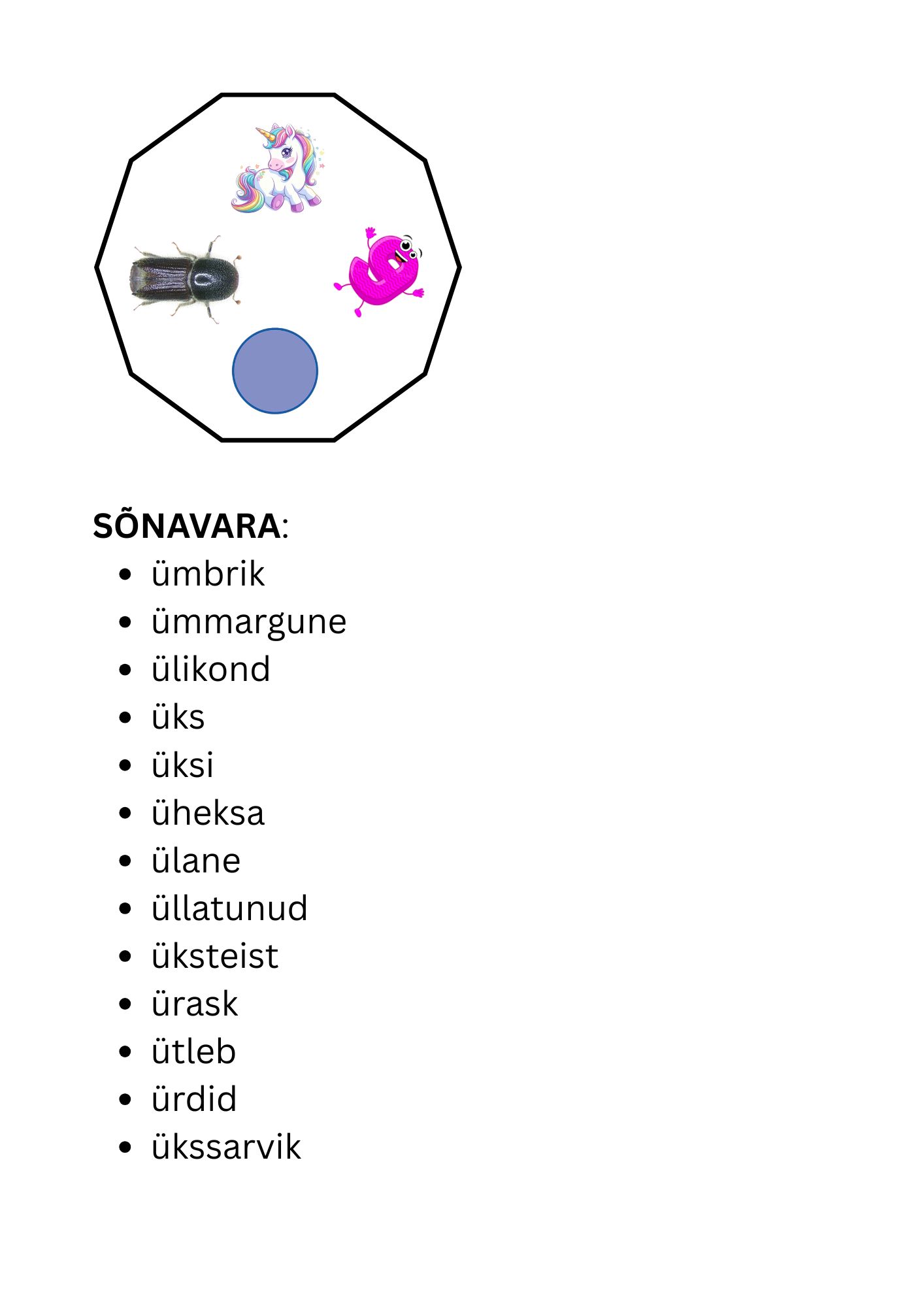 Dobbled - Ü sõna alguses ja Ü sõna keskel - Image 4