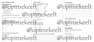 osastav kääne (A2-B1 töölehed 3 lk)