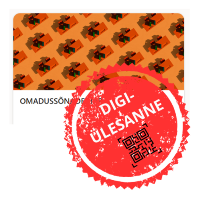 Omadussõnade digiülesanne – 20 küsimust, 200 punkti, kestvus 15 min