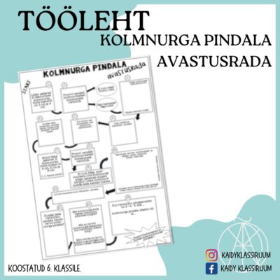 Kolmnurga pindala avastusrada