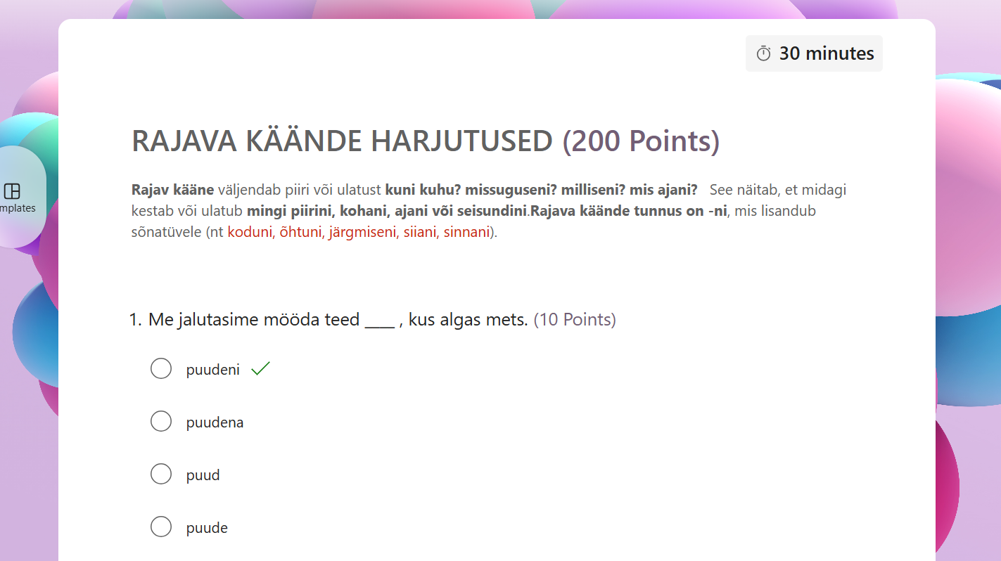 Rajava käände digiülesanne – 20 küsimust, 200 punkti, kestvus 30 min - Image 2