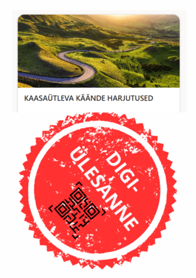 Kaasaütleva käände digiülesanne – 20 küsimust, 200 punkti, kestvus 30 min