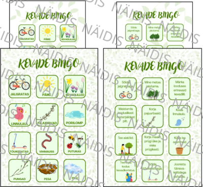 Komplekt: Kevade BINGO I, II