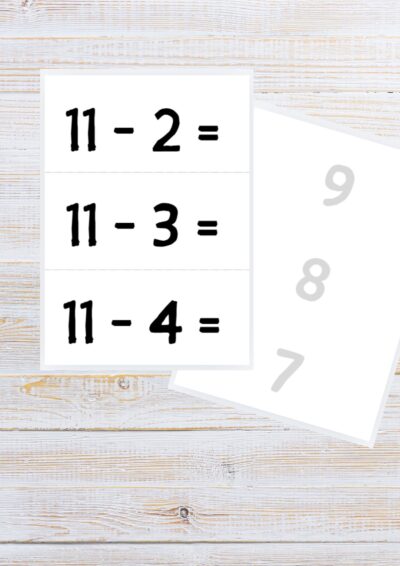 Lahutamine 20 piires üleminekuga. Peastarvutamine. Kaardid.