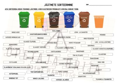 Jäätmete sorteerimine