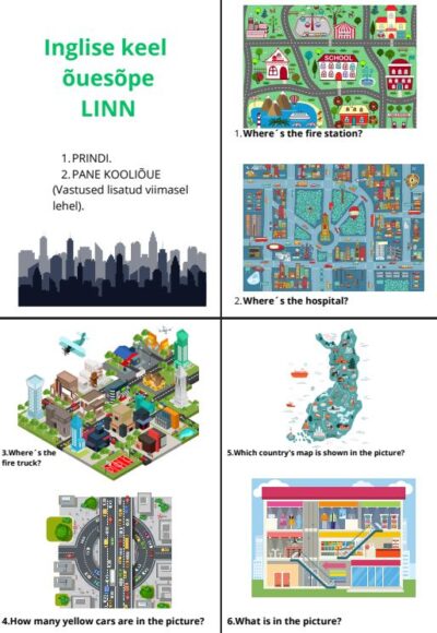 ILE 1 UNIT 13 TOWN õuesõpe