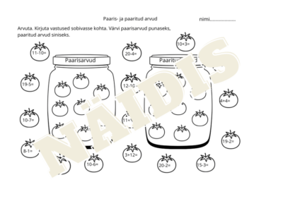 Paaris-ja paaritud arvud