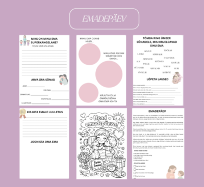 EMADEPÄEV - TÖÖLEHED