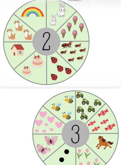 Loendamise mängukaardid (1–10)