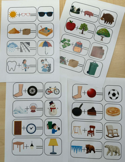 Mäng liitsõnade moodustamiseks