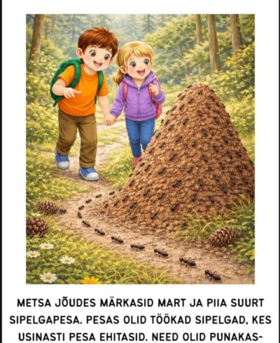 Mart ja Piia avastavad putukaid