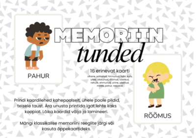 Memoriin - tunded ja emotsioonid