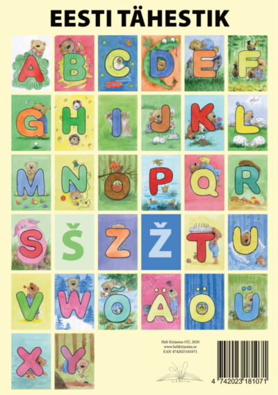 Karupoeg Lukase tähestik A3