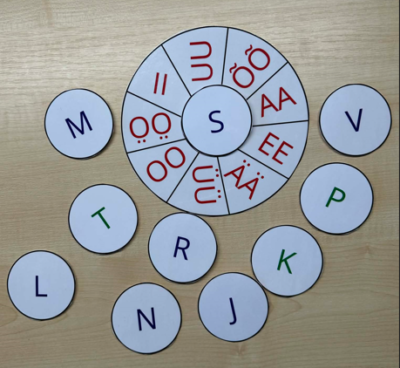 Silpide lugemine - lugemise eelharjutus