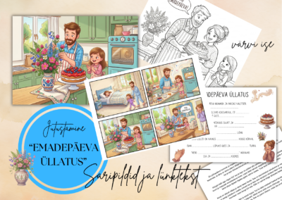 EMADEPÄEV. Saripildid, funktsionaalne lugemine.