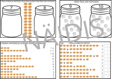 Küpsiste loendamine