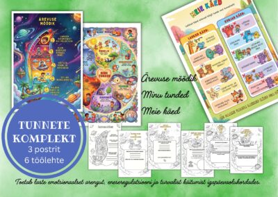 TUNNETE KOMPLEKT (emotsioonid, ärevus, sotsiaalsed oskused).