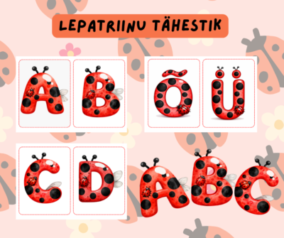 Lepatriinu tähestik