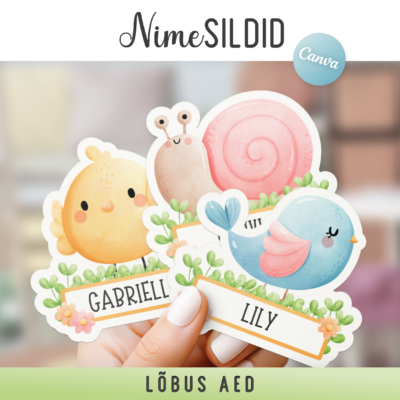 Nimesildid - lõbus aed