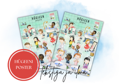 HÜGIEENI POSTER (tekstiga ja ilma).