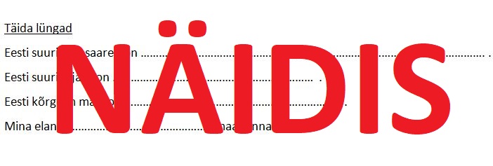 Eesti kaart (3. klassi Avita loodus- ja inimeseõp) - Image 2