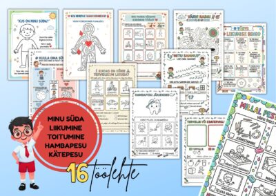 APRILL on südamekuu! (minu süda, liikumine, kätepesu, hambapesu)