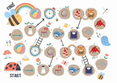 L-häälik sõna lõpus - lauamäng