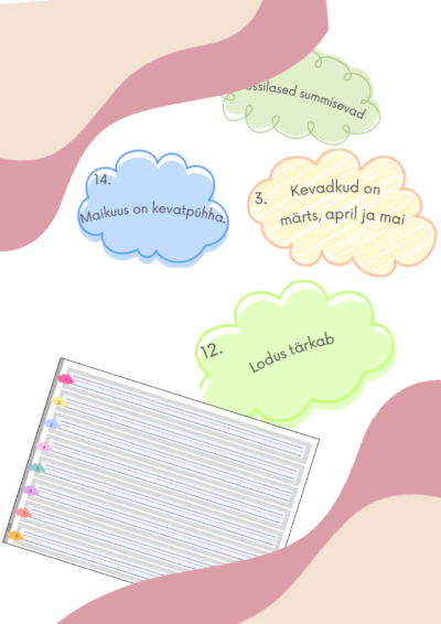 Kevad. Õigekiri, ärakiri.