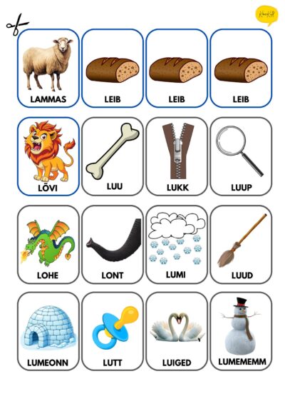 Lammas otsib leiba - L-hääliku kõnesse viimine