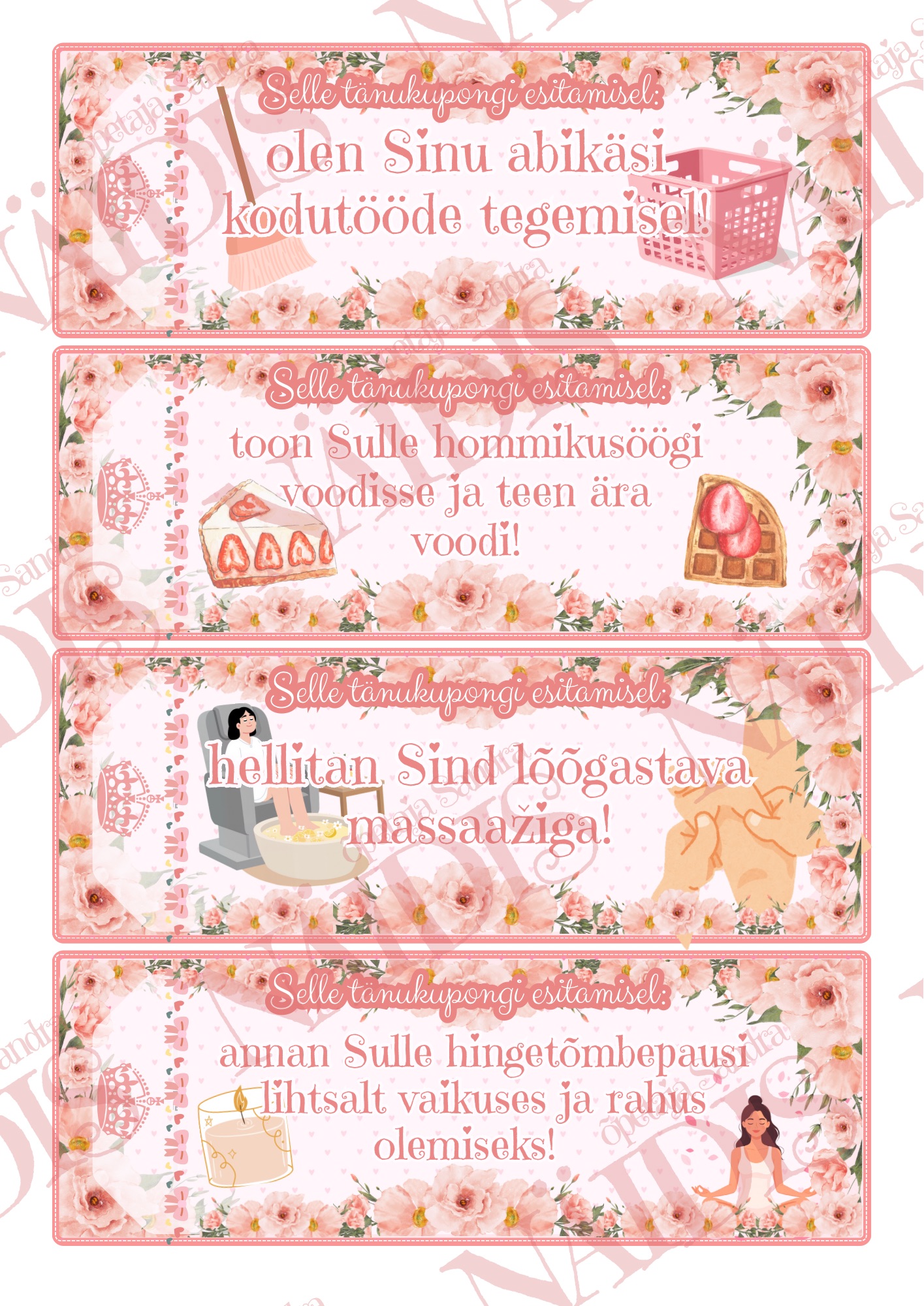 TÄNUTEENETEGA KUPONGIRAAMAT EMALE - Image 3
