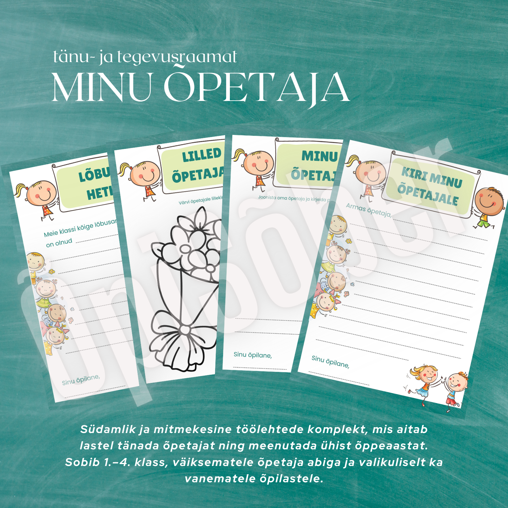 Minu õpetaja tänu- ja tegevusraamat - Image 2