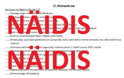 Nõukogude aeg (Mauruse 5. klassi ajalooõpik)