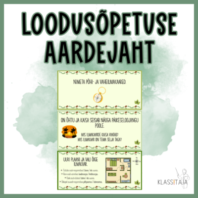 LOODUSÕPETUSE AARDEJAHT KORDAMISEKS