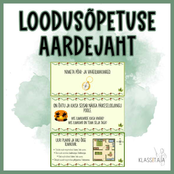 LOODUSÕPETUSE AARDEJAHT KORDAMISEKS