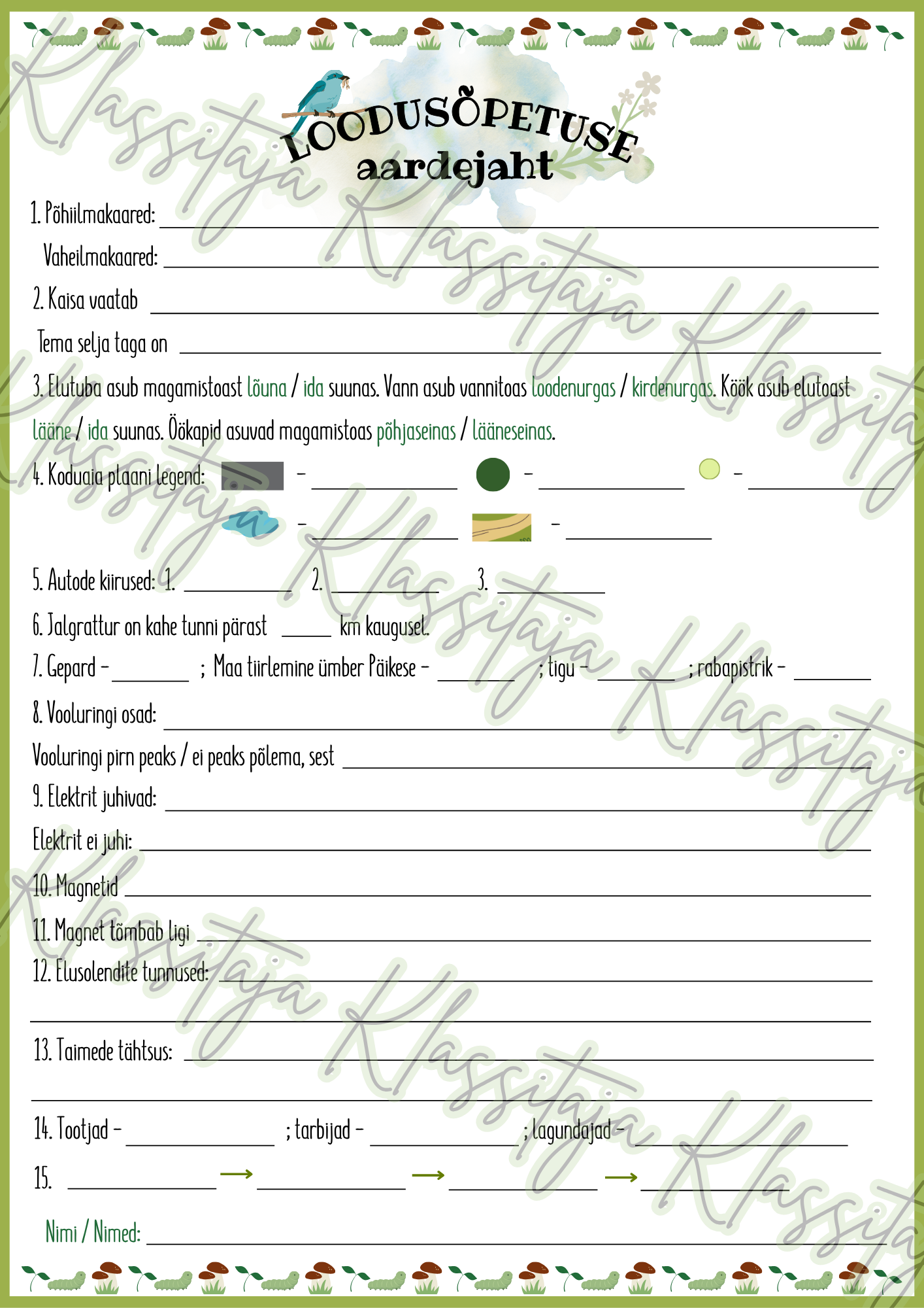 LOODUSÕPETUSE AARDEJAHT KORDAMISEKS - Image 4