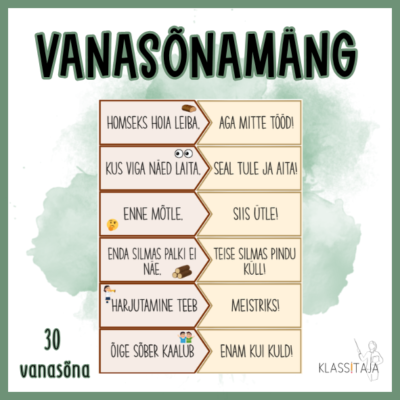 VANASÕNAMÄNG