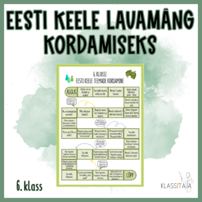 EESTI KEELE LAUAMÄNG KORDAMISEKS (6. kl)