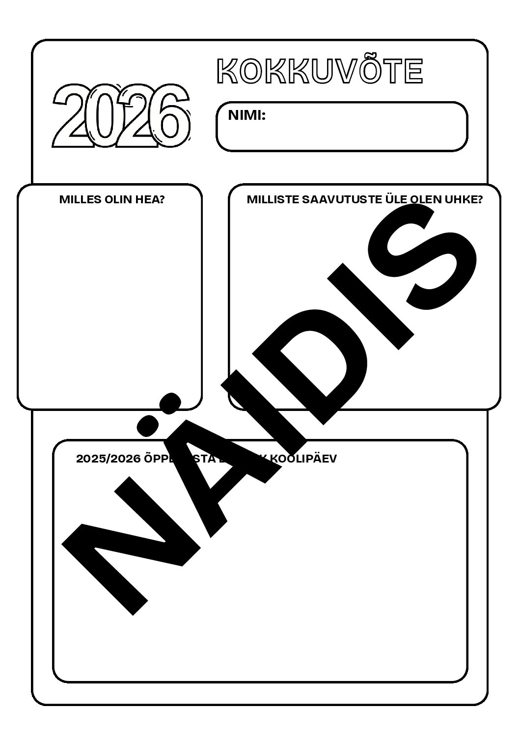 2026 kokkuvõte